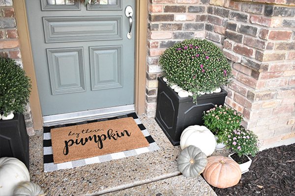 Fall Blog Hop-Front Porch - Our Signature Swag